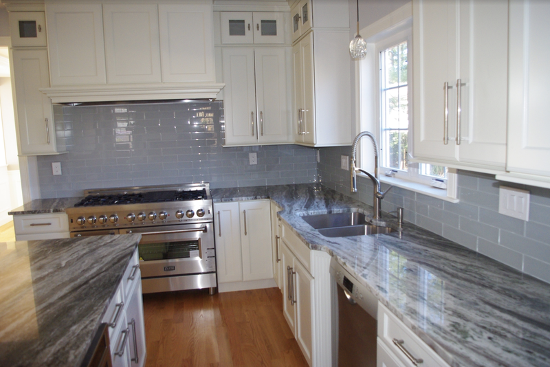 Kitchen remodel with faucet installations